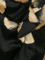 Платье из шелка и хлопка с цветочным принтом Moschino  –  Деталь