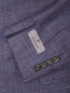 Пиджак из шерсти и шелка с узором Canali  –  Деталь