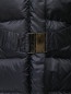 Стеганое пальто с капюшоном и поясом BOSCO  –  Деталь1