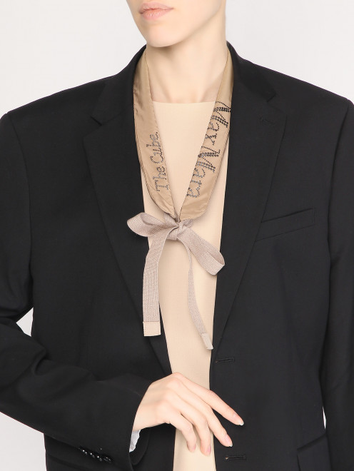 Воротник с отделкой из страз Max Mara - МодельОбщийВид