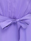 Платье-мини из шелка с V-образным вырезом Alberta Ferretti  –  Деталь