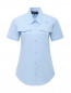 Рубашка из хлопка с накладными карманами Rochas  –  Общий вид