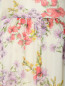 Платье-макси из шелка с цветочным узором Max Mara  –  Деталь1
