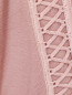 Кардиган из шерсти с шнуровкой на рукавах Moschino Couture  –  Деталь