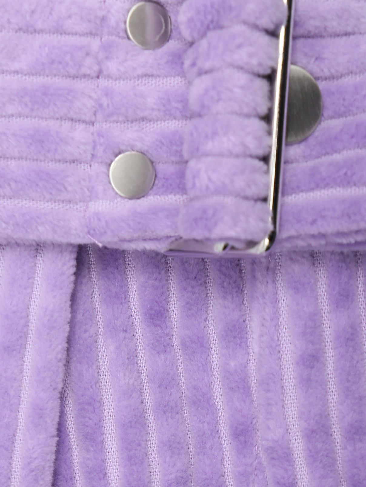 Вельветовая юбка-миди с разрезами 3.1 Phillip Lim  –  Деталь1  – Цвет:  Фиолетовый