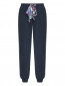 Трикотажные брюки из хлопка с поясом Max&Co  –  Общий вид