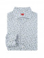 Рубашка из хлопка с цветочным принтом Isaia  –  Общий вид