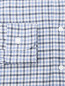Рубашка из хлопка с узором клетка Barba Napoli  –  Деталь