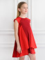 Платье с контрастными вставками Baby Dior  –  Модель Верх-Низ