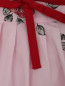 Юбка хлопковая с цветочным узором Simonetta  –  Деталь