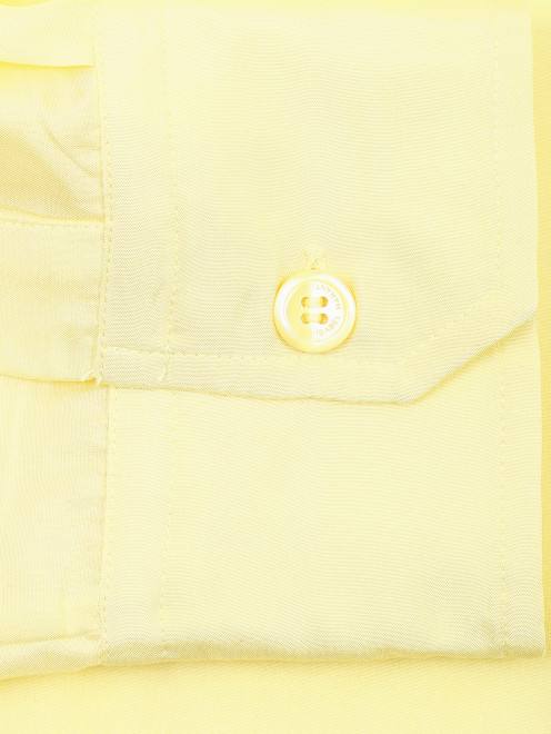 Блуза из шелка свободного кроя - Деталь