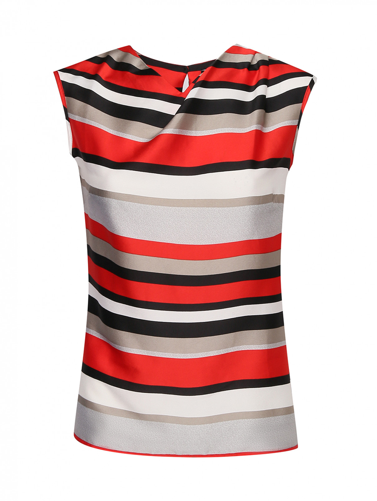 Блуза с коротким рукавом Comma  –  Общий вид