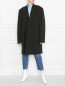 Пальто из шерсти Balenciaga  –  МодельОбщийВид