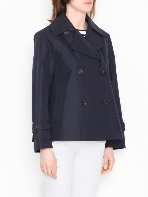 Укороченный плащ с карманами Weekend Max Mara - МодельВерхНиз