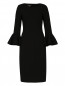 Платье-футляр из шерсти с декоративными манжетами Michael Kors  –  Общий вид