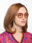 Солнцезащитные очки в оправе из пластика и металла Emilio Pucci  –  МодельОбщийВид