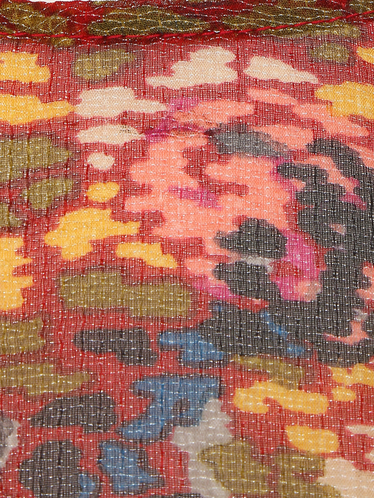 Блуза из смешанного шелка с узором Elizabeth & James  –  Деталь  – Цвет:  Мультиколор