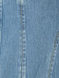 Джинсовая юбка-карандаш с декоративными отстрочками Ashley Graham x Marina Rinaldi  –  Деталь1