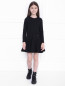 Трикотажное платье с клиньями на юбке Givenchy  –  МодельОбщийВид