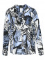 Блуза свободного кроя с узором Sportmax  –  Общий вид