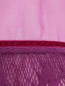 Блуза из шелка с ажурными и бархатными вставками Alberta Ferretti  –  Деталь