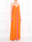 Платье-макси из шелка ассиметричного кроя Iceberg  –  Модель Общий вид