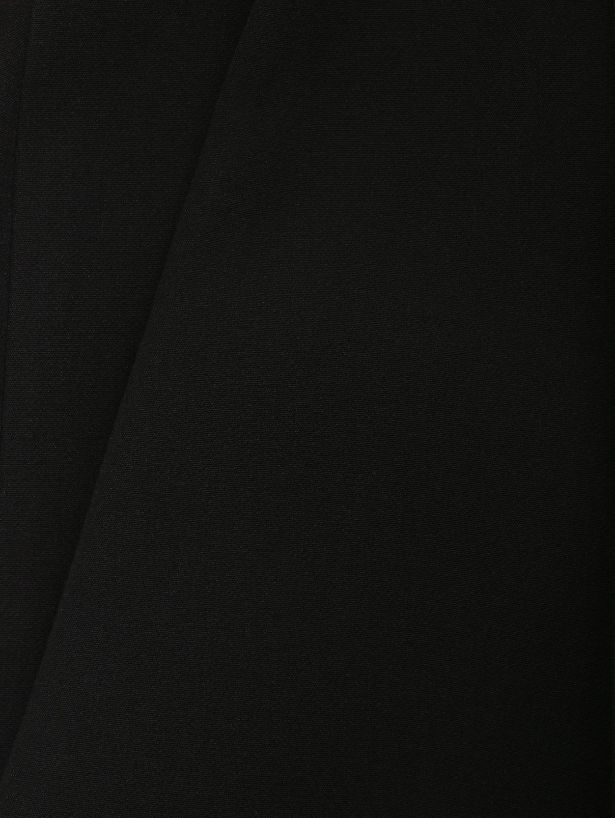 Однотонные брюки с высокой посадкой LARDINI  –  Деталь1  – Цвет:  Черный