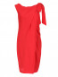Платье из шелка с драпировкой Moschino  –  Общий вид