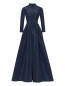 Платье-макси из шелка на пуговицах Carolina Herrera  –  Общий вид