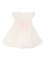 Платье из сетки с поясом Baby A  –  Обтравка1
