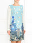 Платье с принтом Moschino Cheap&Chic  –  Модель Верх-Низ