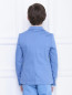 Пиджак из плотного хлопка с декором Aletta Couture  –  МодельВерхНиз1