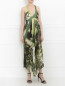 Платье-макси с узором Jean Paul Gaultier  –  Модель Общий вид