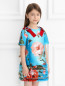 Платье с цветочным узором MiMiSol  –  Модель Верх-Низ