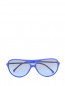 Солнцезащитные очки "авиатор" в пластиковой контрастной оправе Chanel  –  Общий вид