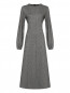 Трикотажное платье с узором Weekend Max Mara  –  Общий вид