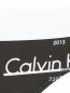 Трусы из хлопка с принтом и контрастной отделкой Calvin Klein  –  Деталь