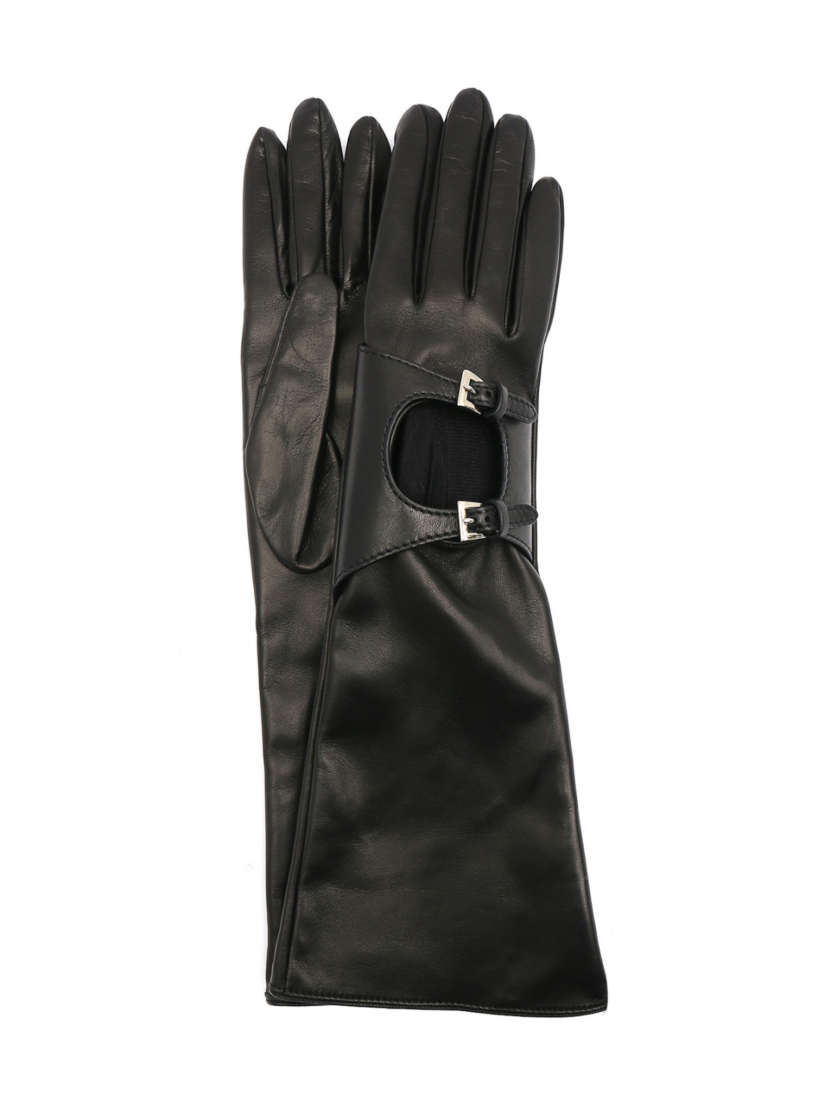 Перчатки Ermanno Scervino  –  Общий вид  – Цвет:  Черный