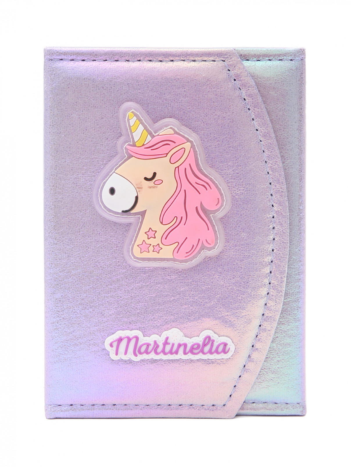 Кошелек с косметикой Martinelia  –  Общий вид  – Цвет:  Фиолетовый