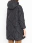 Стеганный пуховик на молнии с капюшоном Weekend Max Mara  –  МодельВерхНиз1