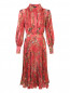 Платье с цветочным узором Elisabetta Franchi  –  Общий вид