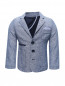 Пиджак из льна с накладными карманами Armani Junior  –  Общий вид