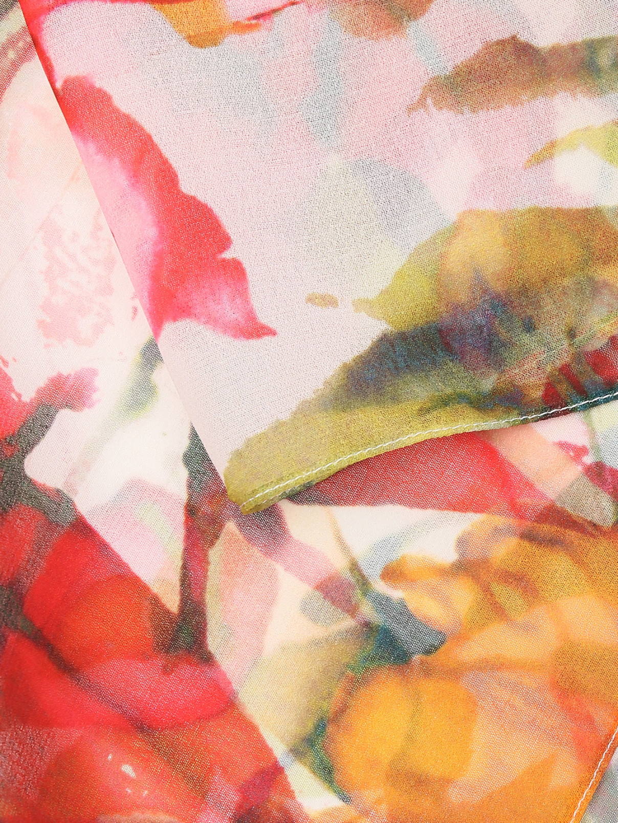 Пончо с цветочным узором Persona by Marina Rinaldi  –  Деталь1