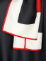 Блуза с геометричным узором и шелковыми вставками Marina Rinaldi  –  Деталь