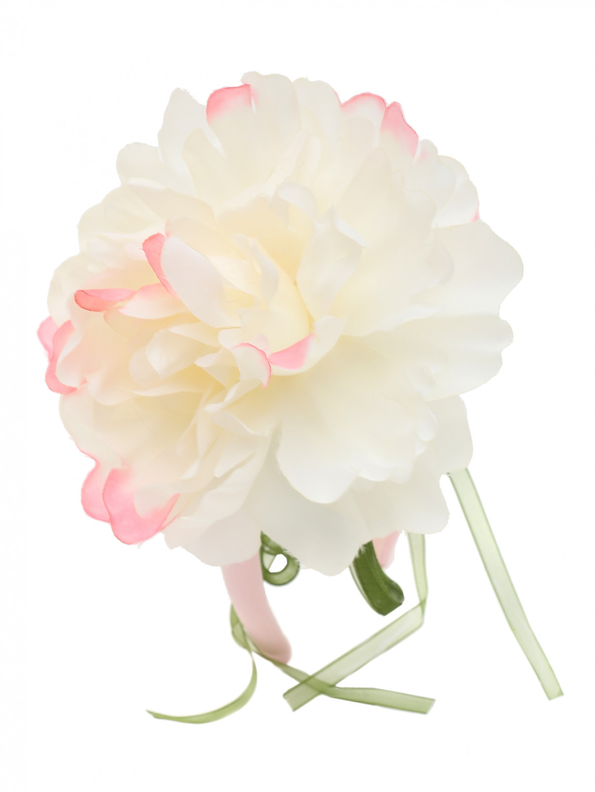 Ободок с декоративным цветком Aletta  –  Общий вид  – Цвет:  Розовый