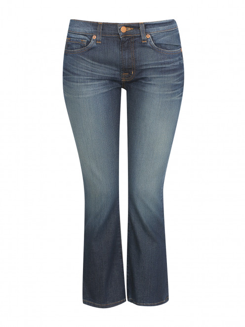 Укороченные джинсы из мягкого денима J Brand - Общий вид