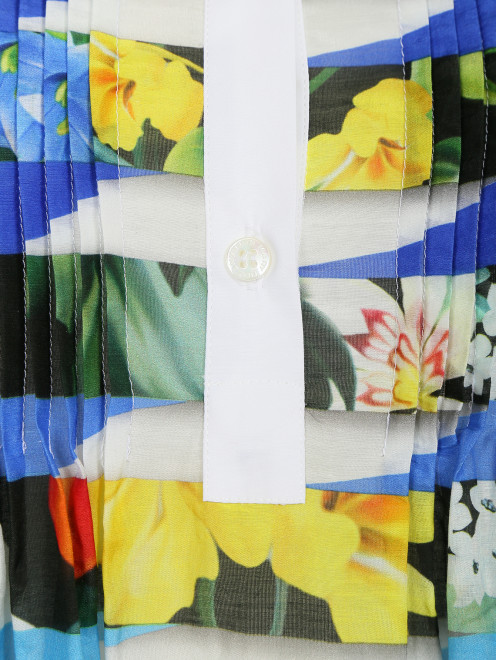 Удлиненная блуза свободного кроя - Деталь1
