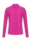 Блуза из смешанного шелка свободного кроя PINKO  –  Общий вид
