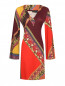 Платье из шерсти с V-образным вырезом Etro  –  Общий вид