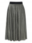 Плиссированная юбка на резинке Karl Lagerfeld  –  Общий вид